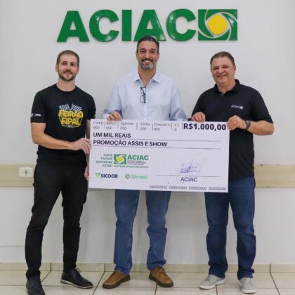 ACIAC entrega premia&ccedil;&atilde;o da Promo&ccedil;&atilde;o de Dia das M&atilde;es e anuncia pr&oacute;ximos sorteios