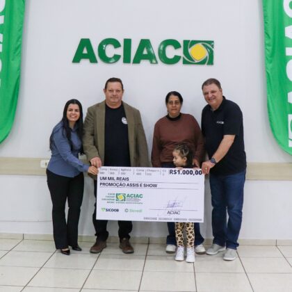 ACIAC entrega premia&ccedil;&atilde;o da Promo&ccedil;&atilde;o de Dia das M&atilde;es e anuncia pr&oacute;ximos sorteios