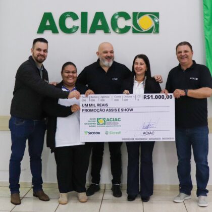 ACIAC entrega premia&ccedil;&atilde;o da Promo&ccedil;&atilde;o de Dia das M&atilde;es e anuncia pr&oacute;ximos sorteios