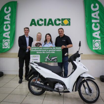 ACIAC entrega premia&ccedil;&atilde;o da Promo&ccedil;&atilde;o de Dia das M&atilde;es e anuncia pr&oacute;ximos sorteios