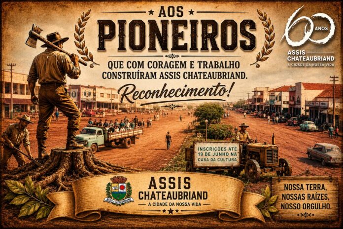 Pioneiros serão homenageados em Assis Chateaubriand