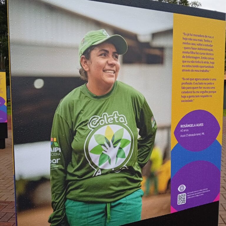 Rosângela Alves e Maria Aparecida de Campos Silva estão entre os destaques da exposição “Reciclando Olhares”