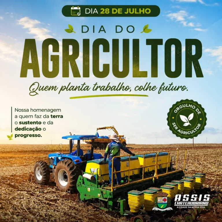 Assis Chateaubriand homenageia agricultores pelo trabalho e contribuição ao desenvolvimento do município