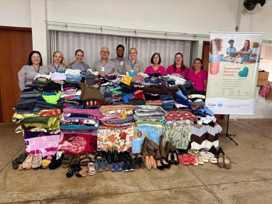Campanha do Agasalho da C.Vale resulta na distribui&ccedil;&atilde;o de 14 mil pe&ccedil;as de roupas, cobertores e cal&ccedil;ados