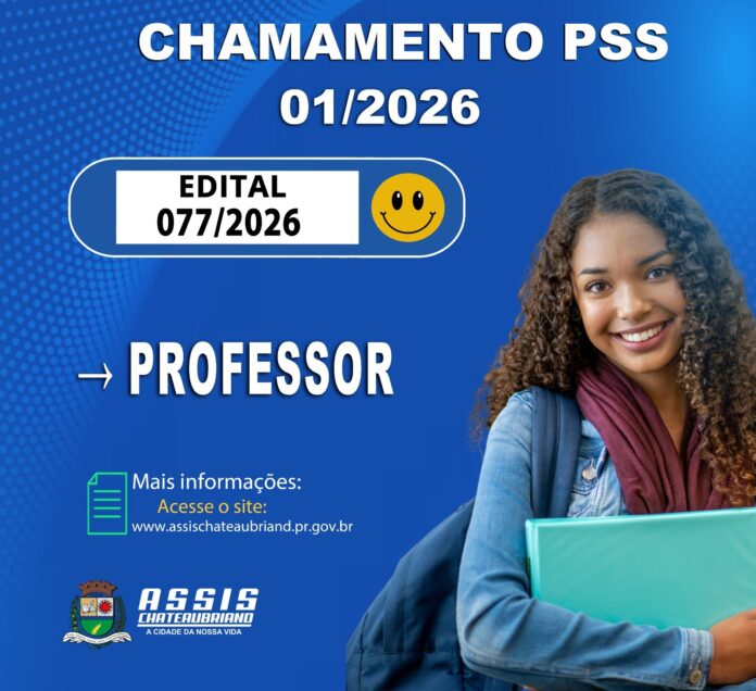 convocação PSS Assis Chateaubriand