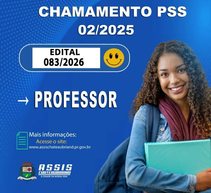 40ª convocação do PSS 02/2025