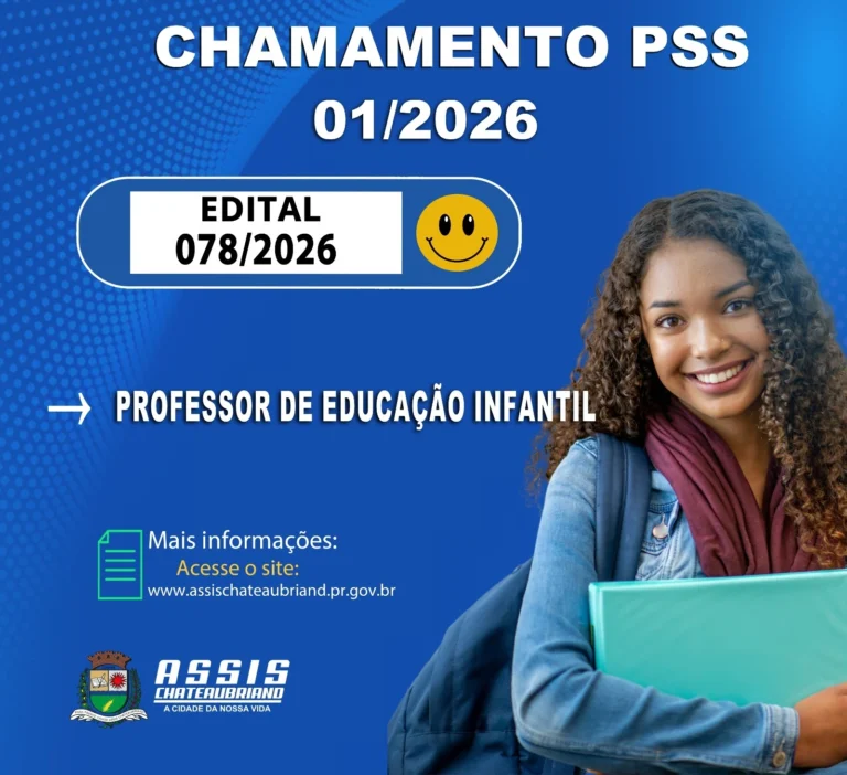 convocação PSS Assis Chateaubriand