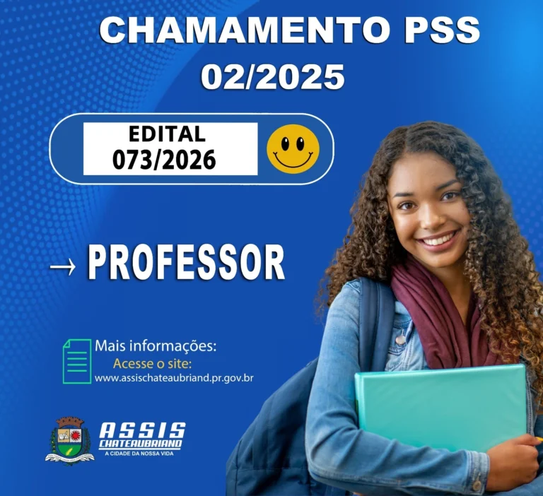 PSS Assis Chateaubriand 35ª convocação edital 073/2026