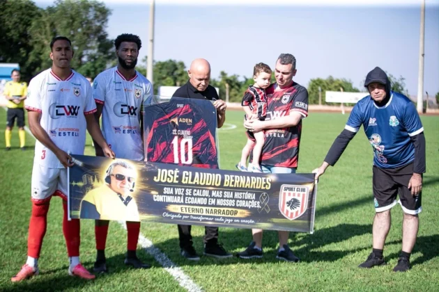 homenagem Jos&eacute; Cl&aacute;udio Bernardes Formosa do Oeste