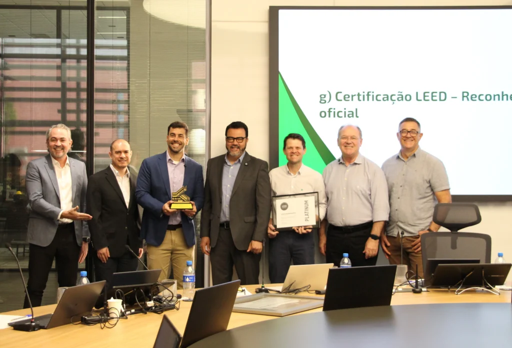 certificação LEED Platinum - LEED O+M V5 Platinum